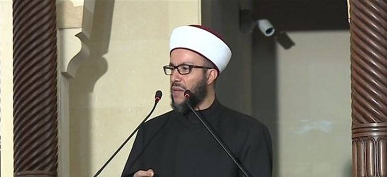 الكردي في خطبة العيد:  كرامة المواطن أقدس من كلّ الكراسي