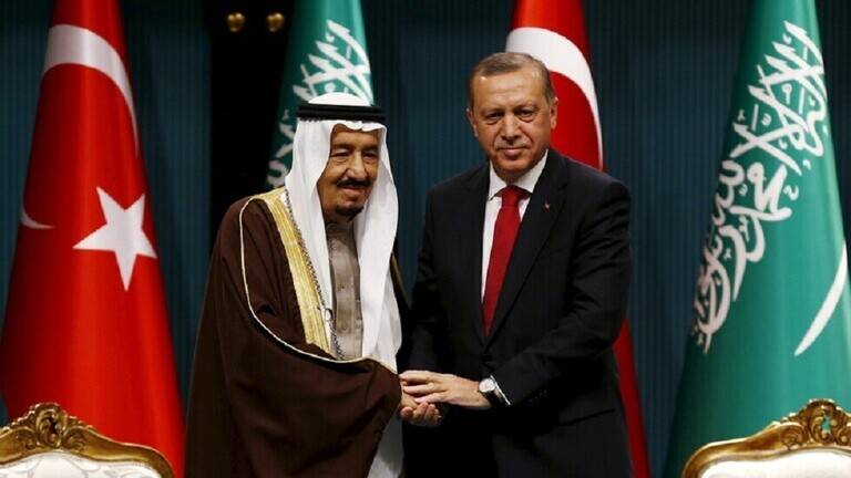 أردوغان يتصل بالملك سلمان