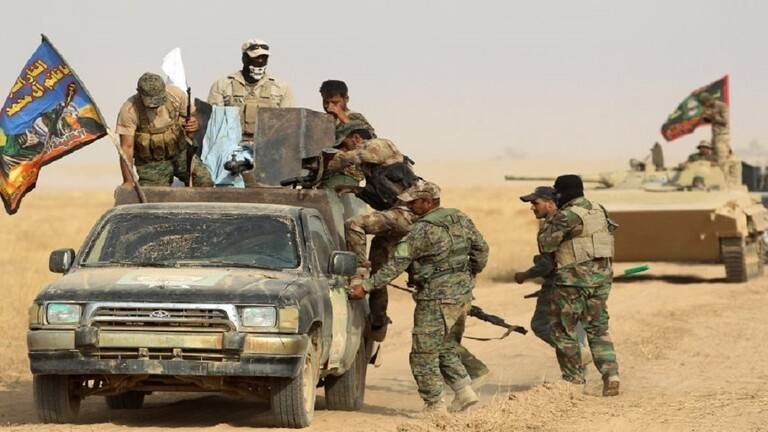 قصف على الحدود العراقية السورية يستهدف لواء في الحشد الشعبي