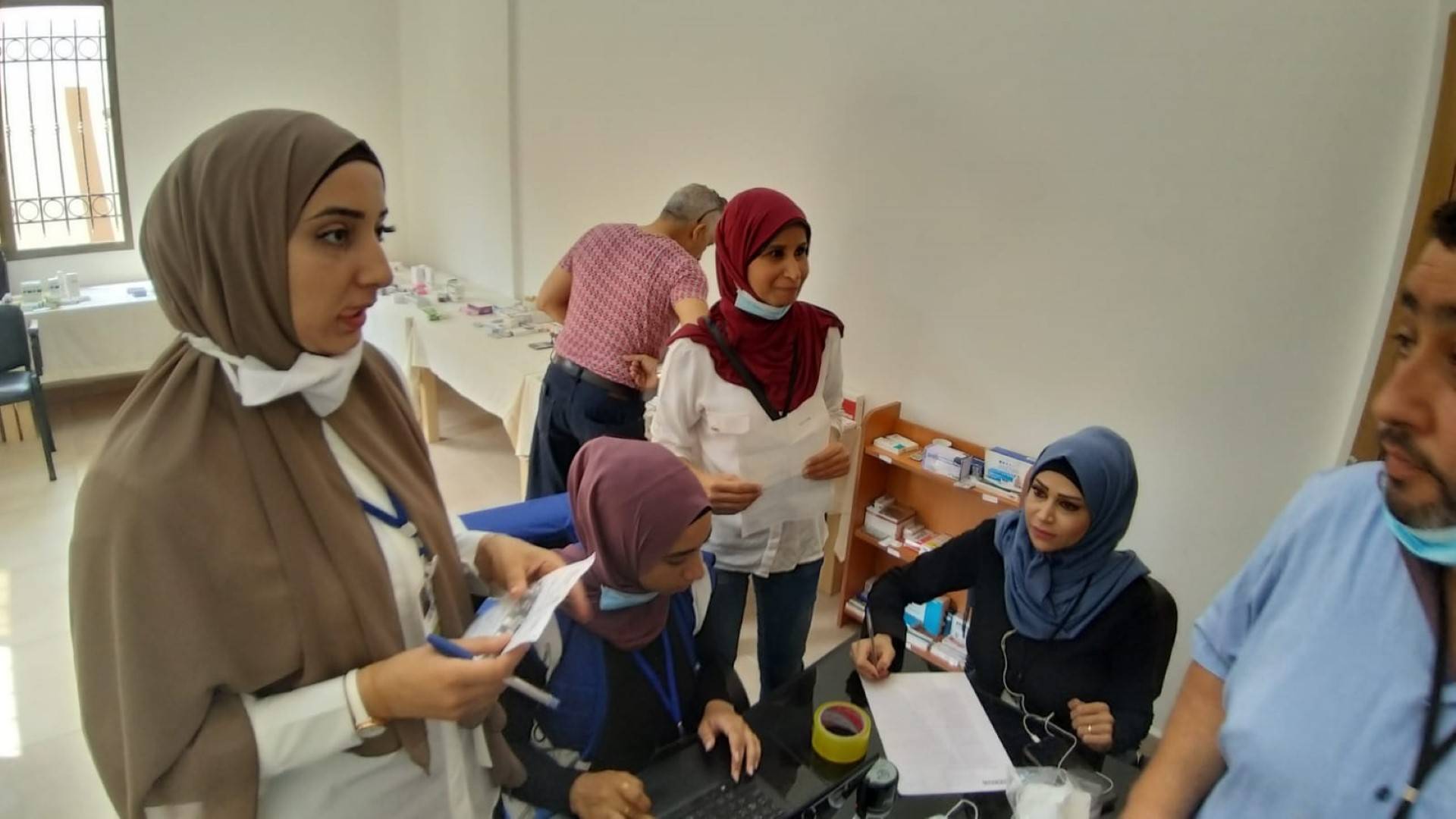 توزيع أدوية مجانية في بلدية سبلين