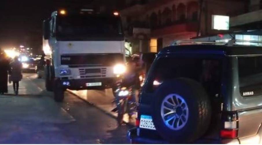 قطع طريق برج العرب في عكار