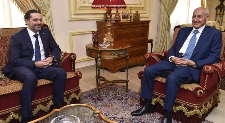 بري نجح بإقناع الحريري بتسمية شخصية لرئاسة الحكومة