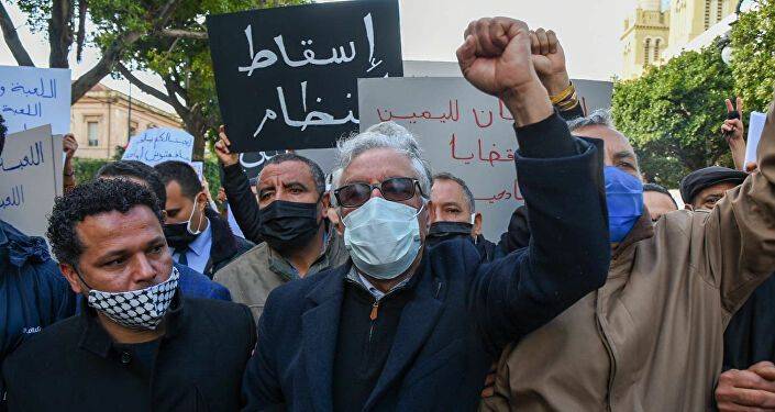 إغلاق الطرق المؤدية إلى البرلمان التونسي