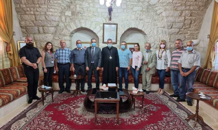 سويف يطلع على نشاطات كاريتاس الكورة