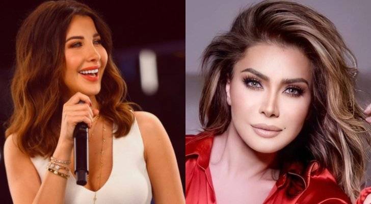 نانسي عجرم تهنئ نوال الزغبي على أغنية 