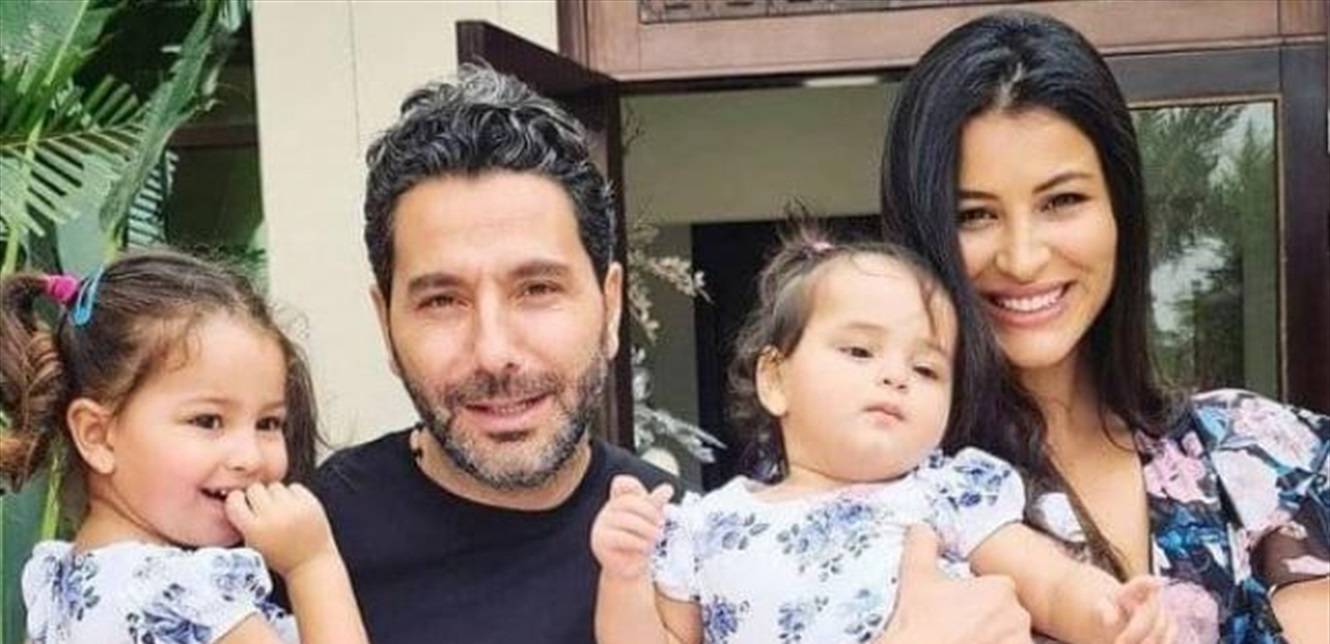 وسام بريدي مع ابنته بيلا في لبنان: 