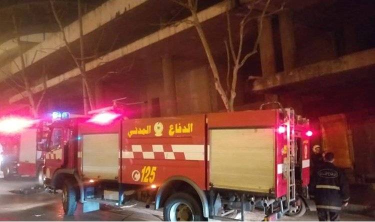 إخماد حريق كبير في أرزي الزهراني والأضرار مادية
