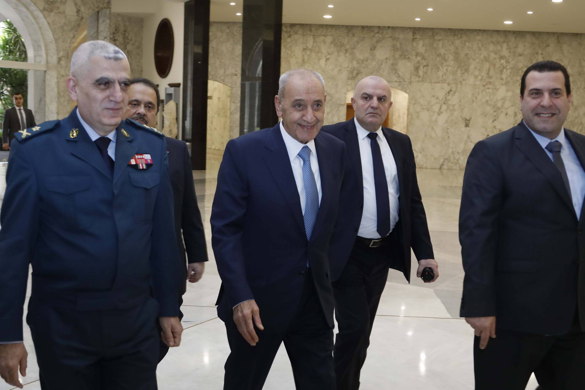 وصول بري الى مجلس النواب