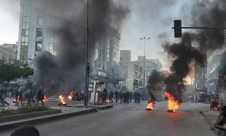 قطع طريق في البرامية لهذه الأسباب...