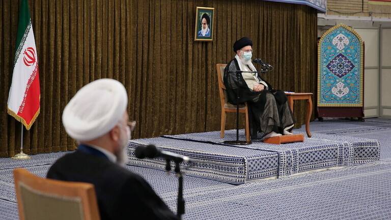 ماذا قال خامنئي في آخر لقاء بحكومة روحاني؟