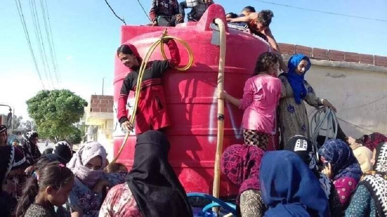 سوريا: إعادة فتح محطة مياه في الحسكة