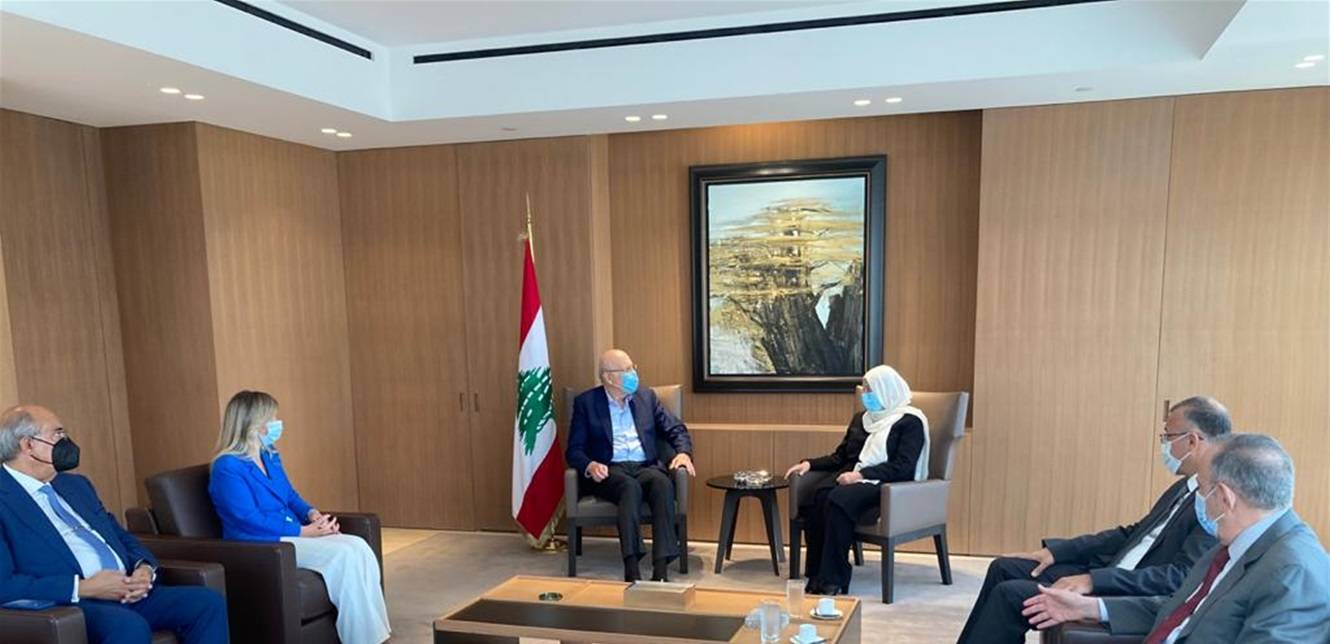 ميقاتي إلتقى وفداً من "المستقبل" و"الوسط المستقل"