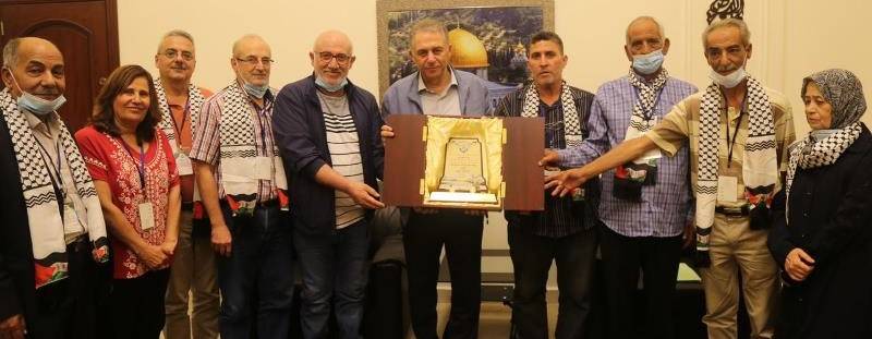 وفد من "فتح" في صور زار دبور