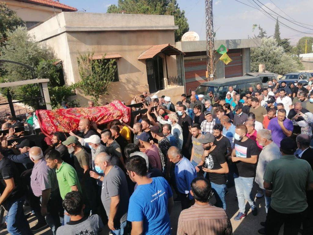 تشييع محمد أيوب في بلدته بوداي