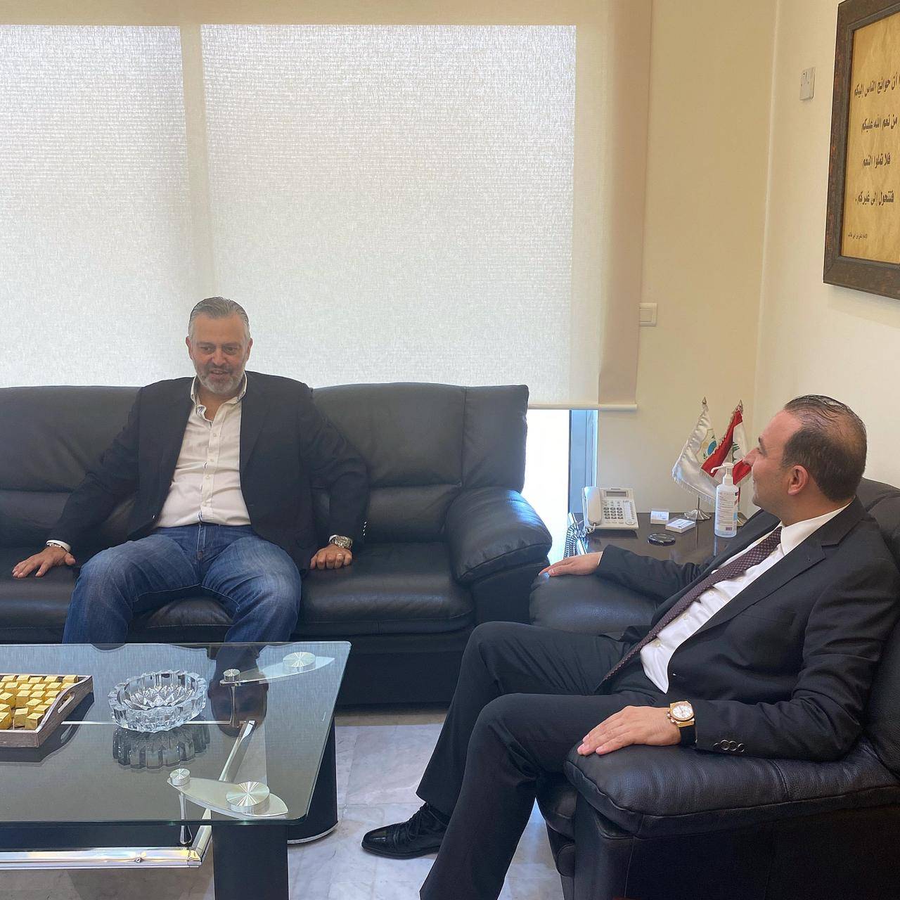 حبيش تابع مع مرتضى ولحود موضوع الحرائق في عكار