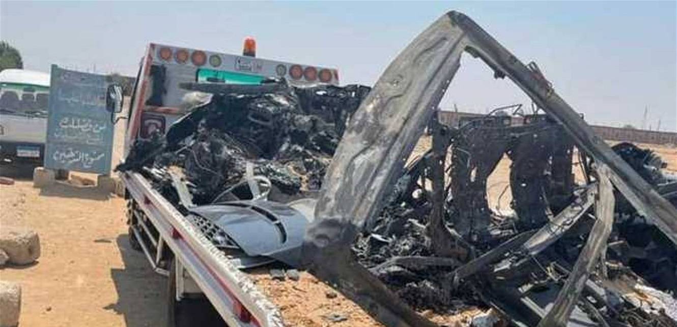 سيارتها تحطمت بالكامل.. فنانة عربية تنجو من حادث سير مروع