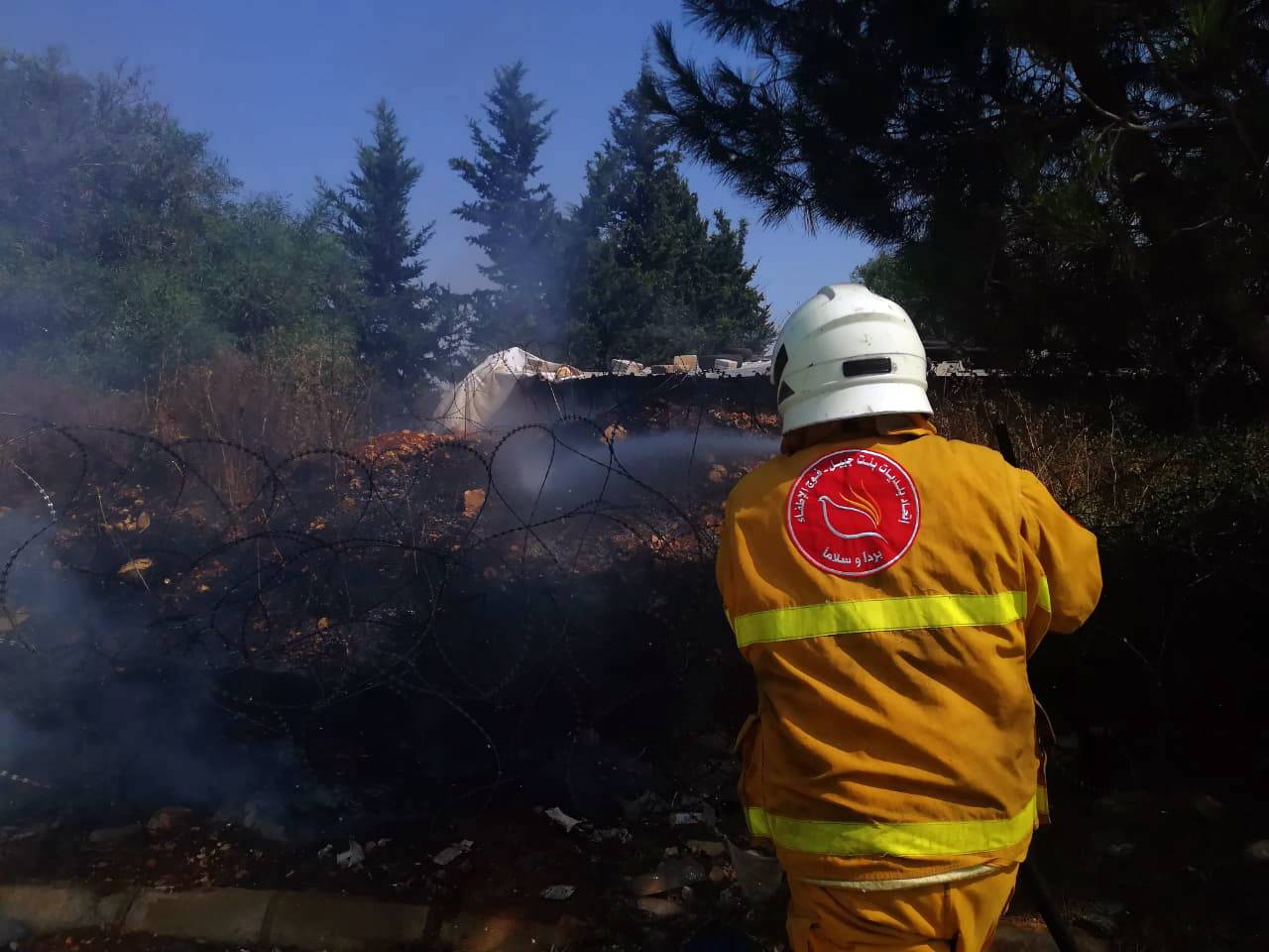 إهماد 3 حرائق في حداثا وحانين وبرعشيت