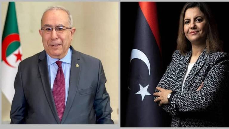 المنقوش والمعامرة يبحثان آفاق التوصل إلى تسوية سلمية في ليبيا