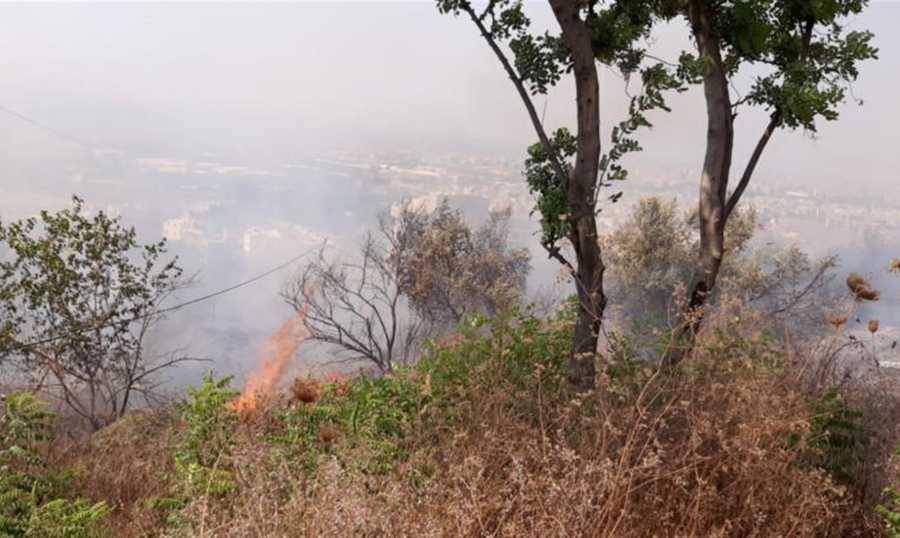 بالصور: حريق كبير في درب السيم تمدّد إلى مغدوشة