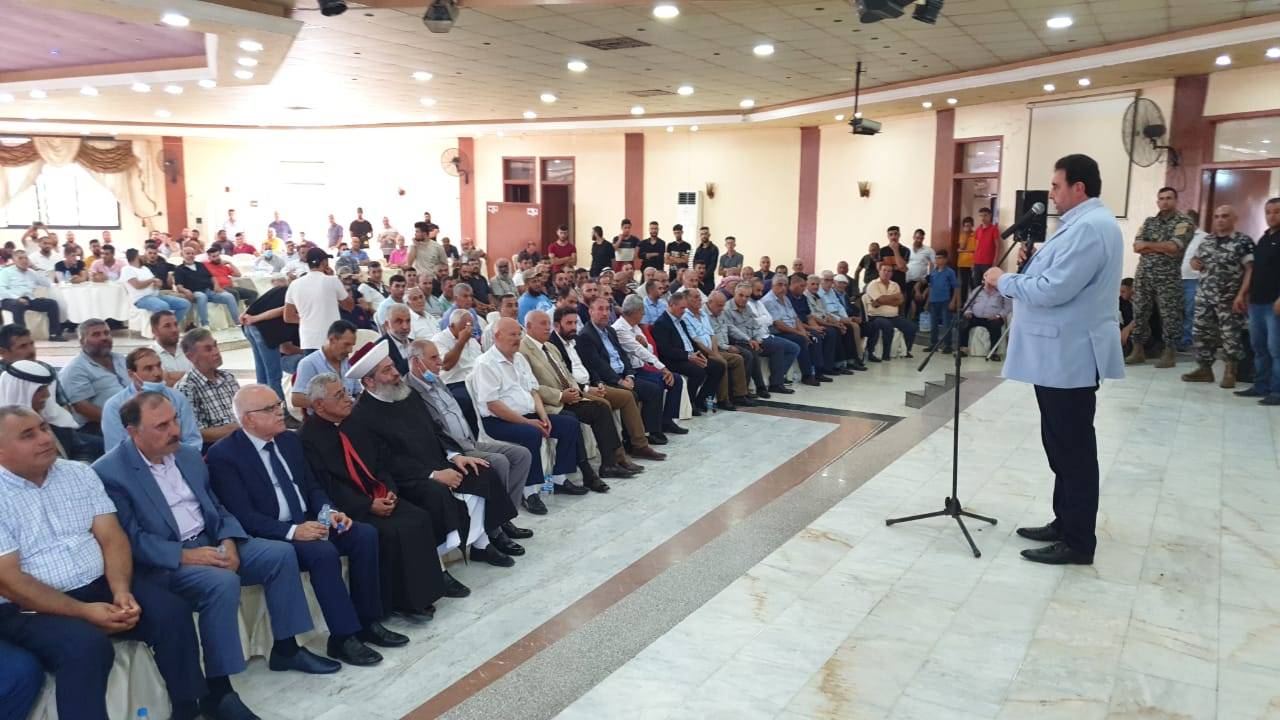 البعريني يرعى مصالحة عائلية