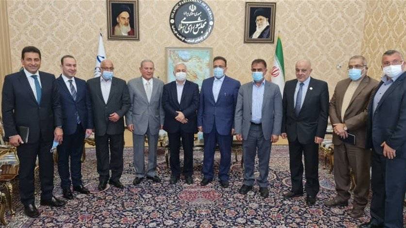 وفد قيادة أمل التقى قاليباف وعبداللهيان وجلال زادة