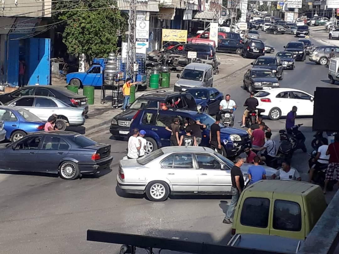 إعادة فتح طريق النبطية بعد إقفالها لبعض الوقت