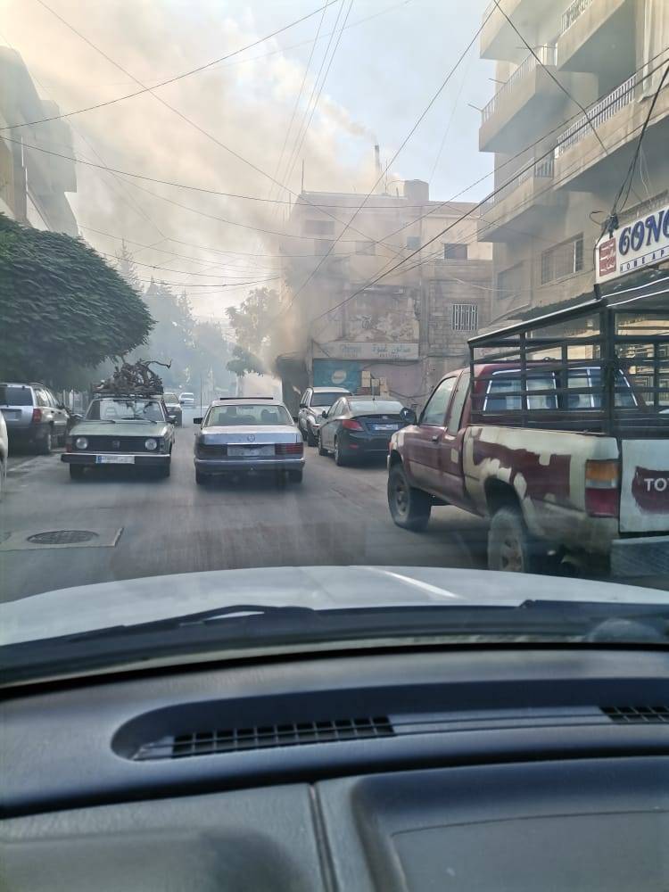 حريق داخل فرن في بعلبك