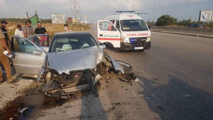 حادث سير في البلمند يوقع جريحين‎