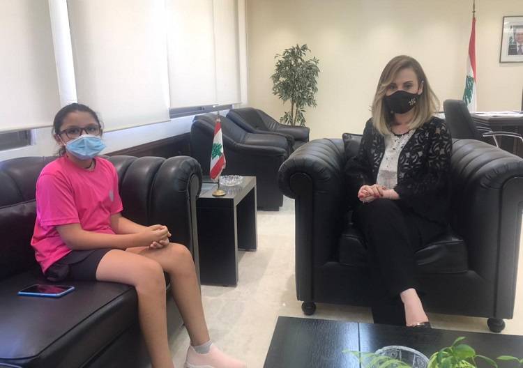أوهانيان استقبلت شيري الاولى لبنانيا في كرة الطاولة