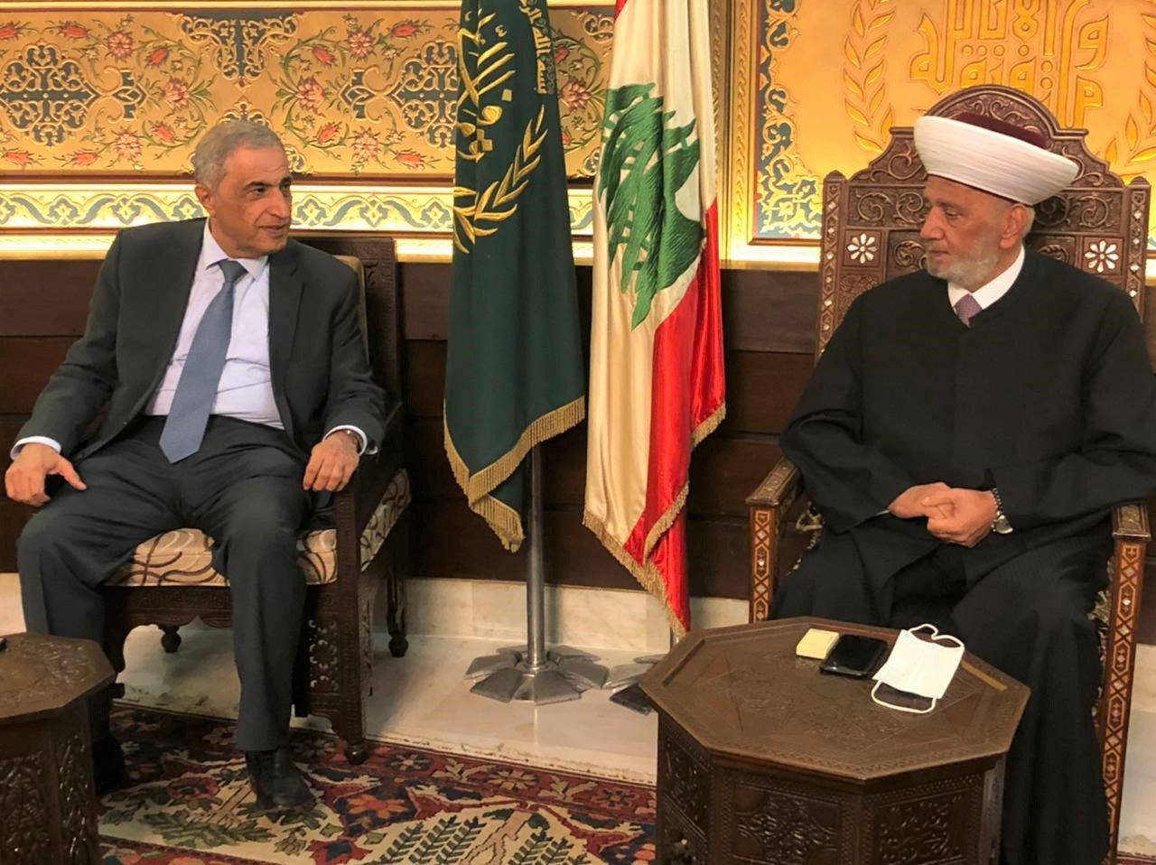 دريان التقى قاسم هاشم ووفدا من العشائر