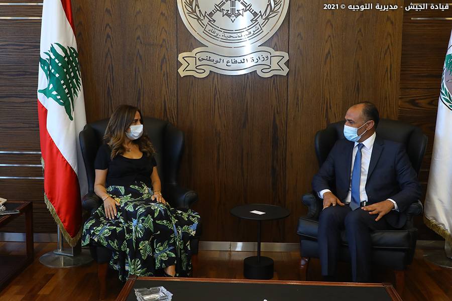 الأوضاع في لبنان وتونس بين عكر والسفير التونسي