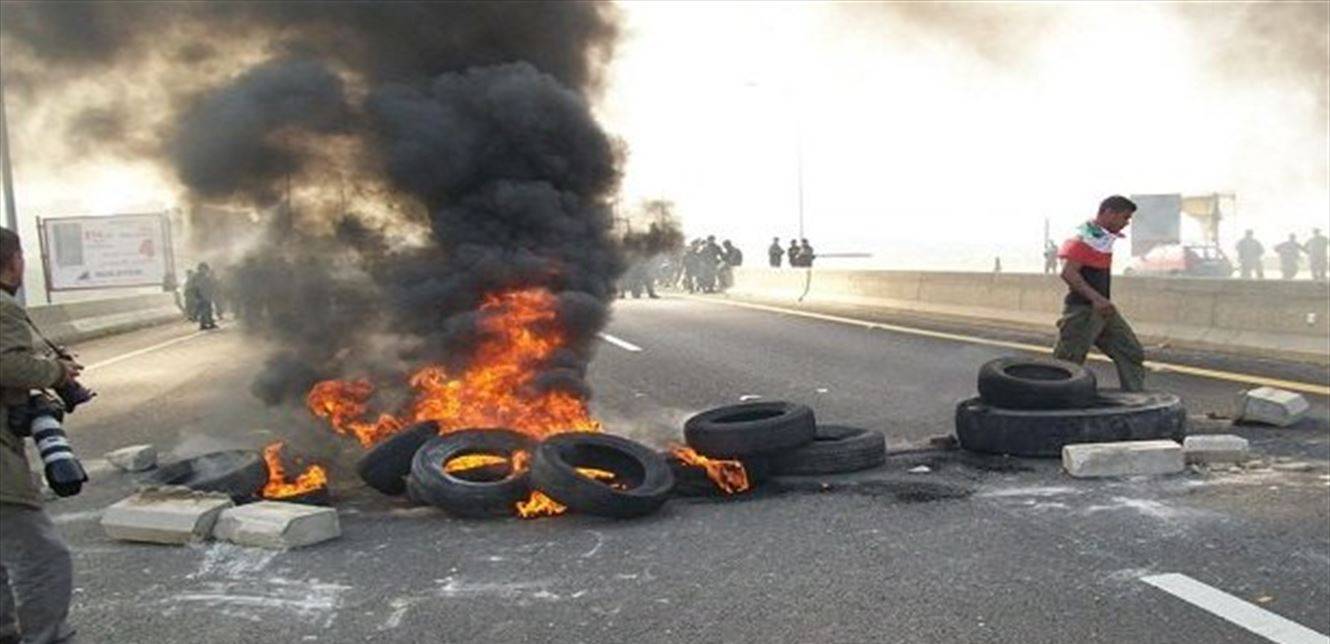 قطع السير عند محلة السلطان ابراهيم في الجناح
