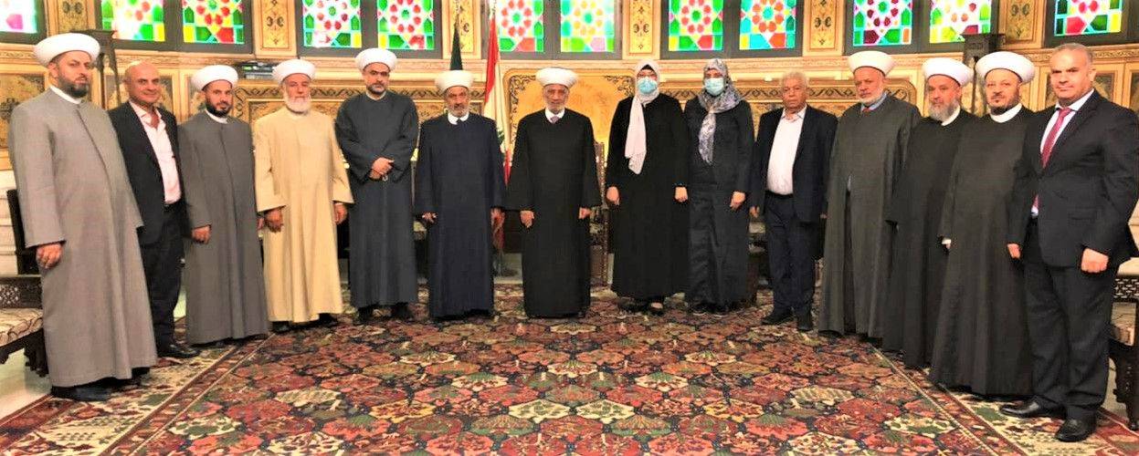دريان استقبل وفدا من مؤسسات دار الفتوى بقاعا