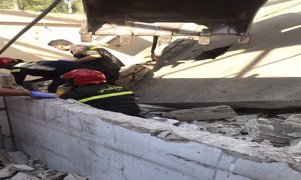 قتيل اثر انهيار سقف مبنى قيد الترميم في الأشرفية