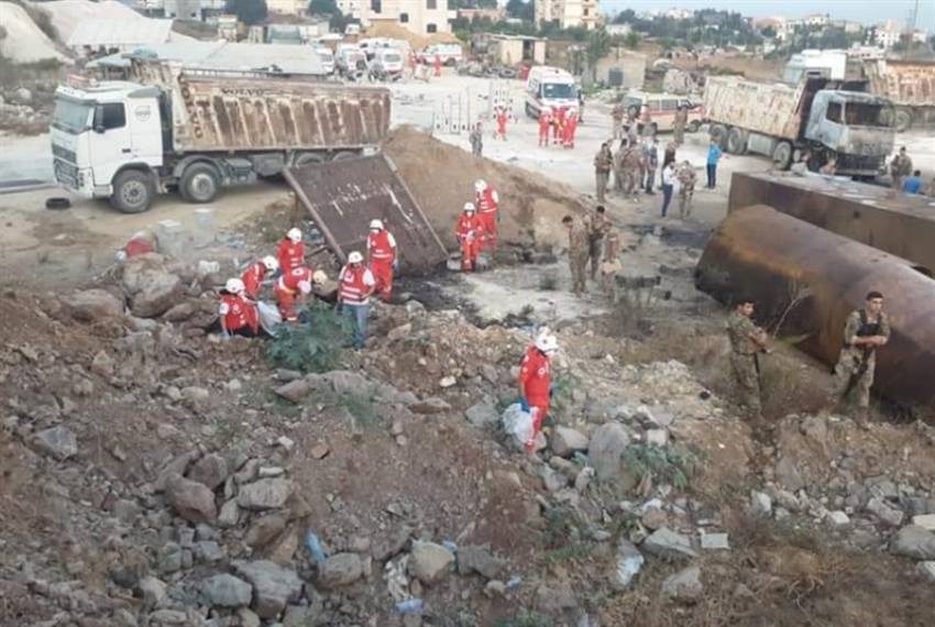 7 جثث لضحايا انفجار التليل في مستشفى طرابلس الحكومي