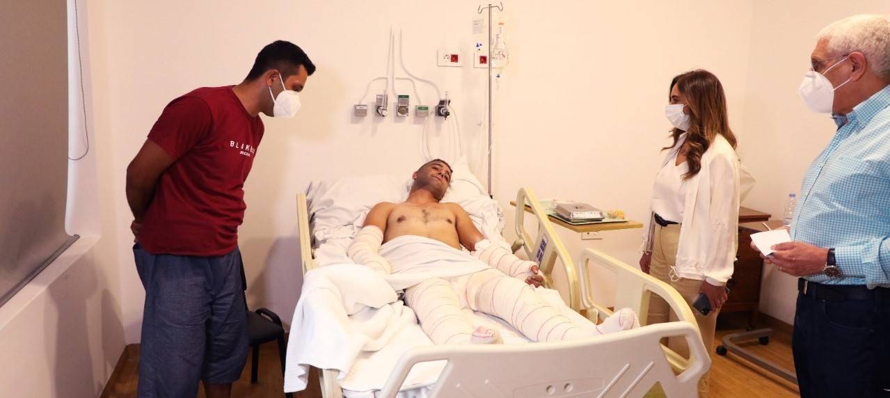 عكر جالت على جرحى انفجار عكار