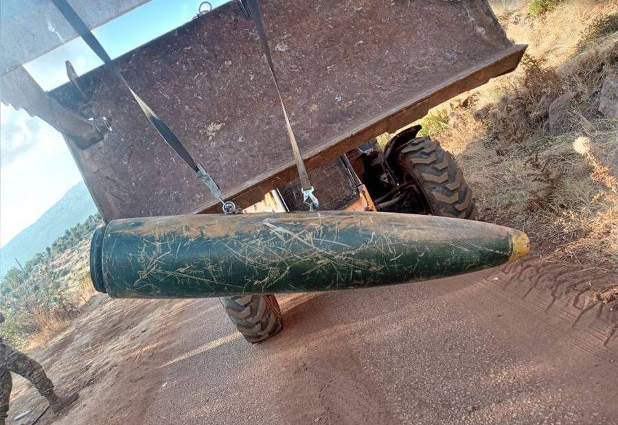 العثور على قنبلة إسرائيلية الصنع في حوقا