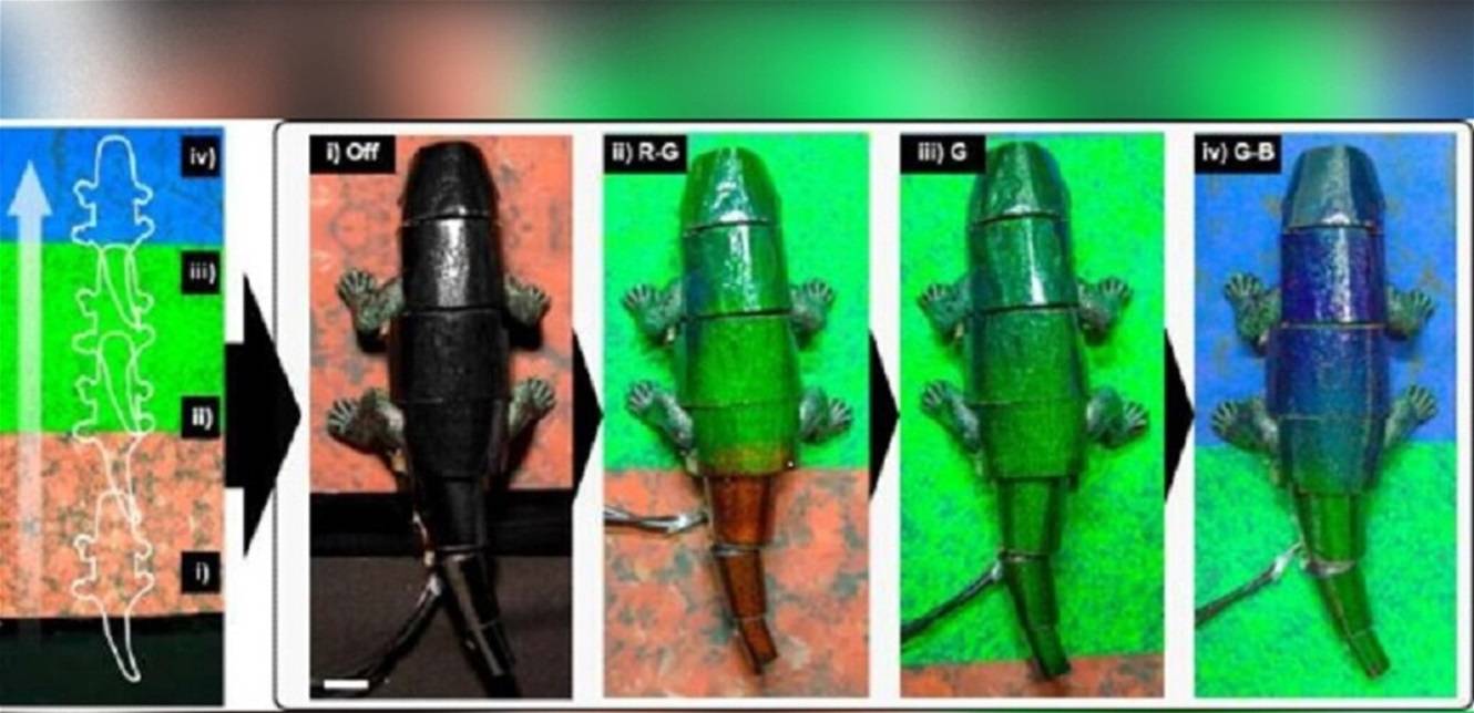 روبوت يغيّر لونه كالحرباء!