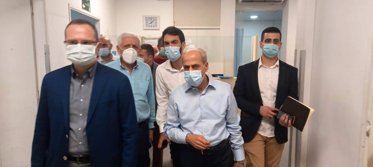 خير تابع ملف مصابي التليل يرافقه وفد طبي مصري