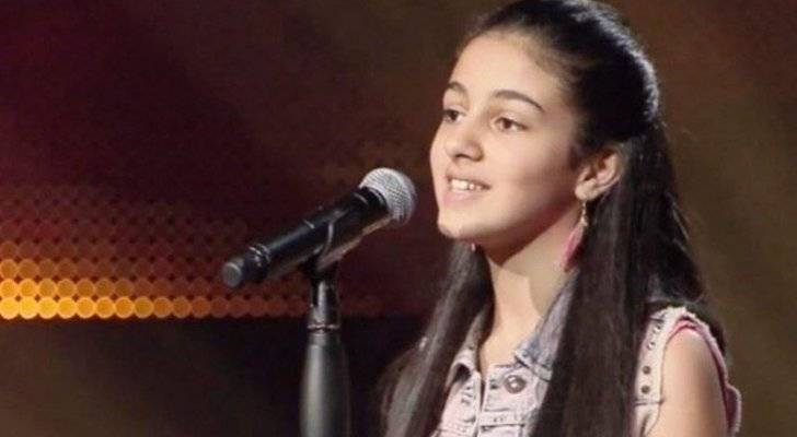 نجمة "ذا فويس كيدز" بفستان الزفاف!