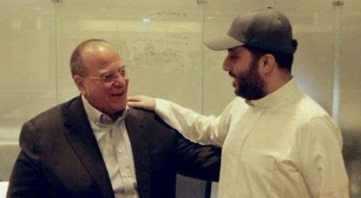 لقاء بين صادق الصباح وتركي آل الشيخ