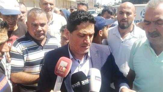 إعتصام لأهالي سرعين الفوقا