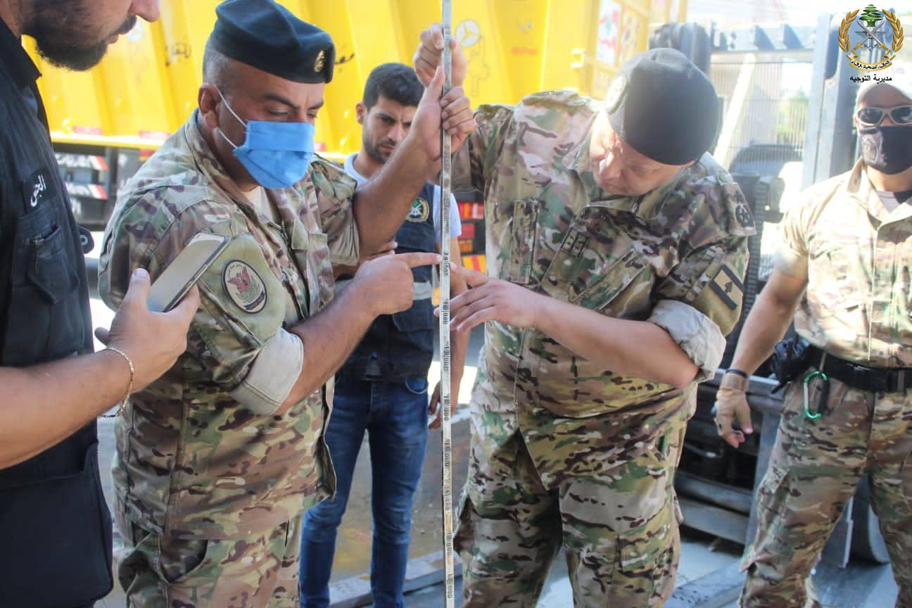 الجيش: مصادرة 19 الف ليتر من البنزين من محطة في رميش