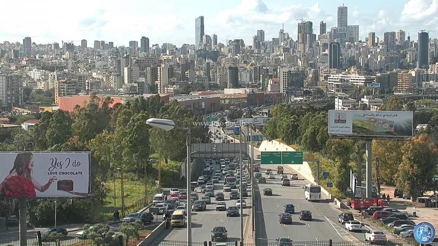 جريح بحادث سير على أوتوستراد الصياد