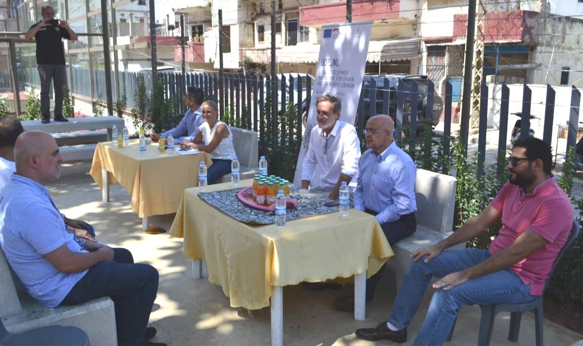 يمق افتتح حديقة جبل محسن بتمويل الماني