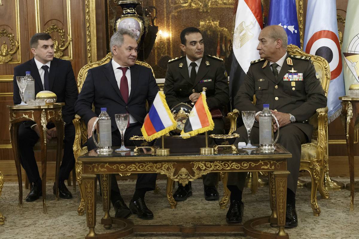 شويغو: مصر شريك موثوق لنا في إفريقيا والشرق الأوسط