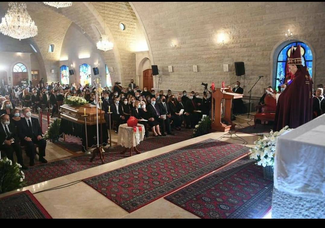 الكنيسة المارونية تودع المطران بطرس الجميل