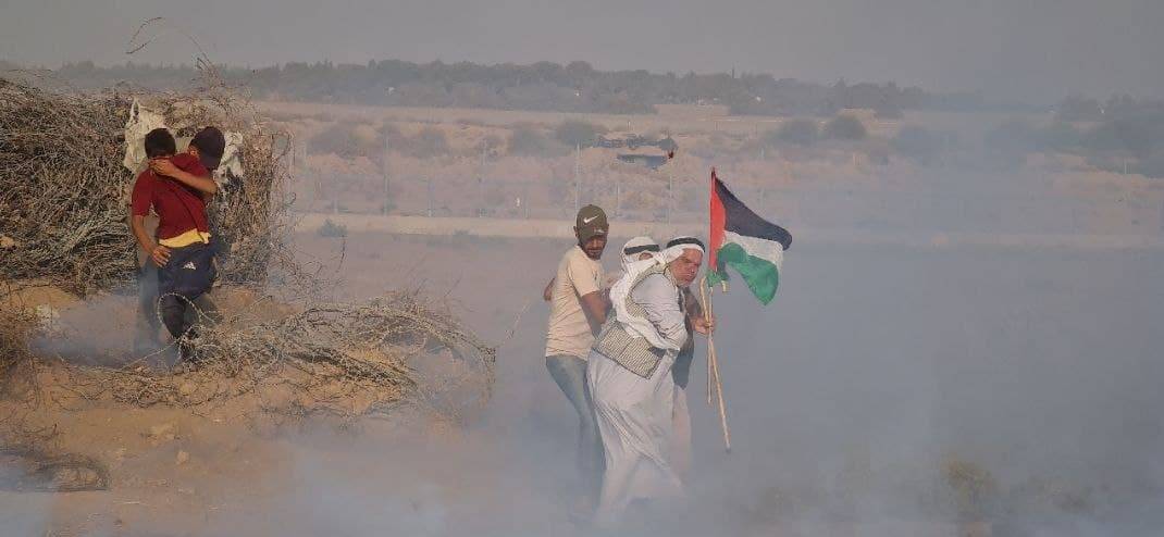 إصابة 20 فلسطينياً على حدود قطاع غزة