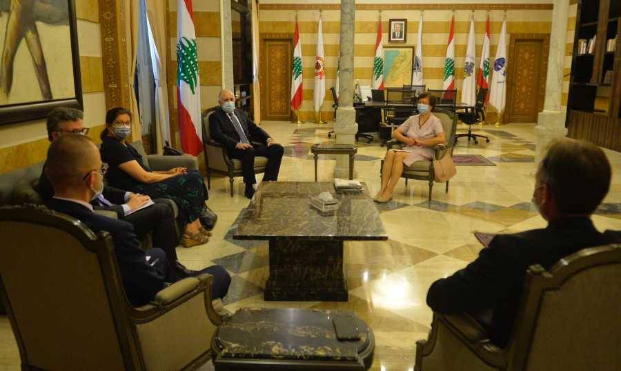 فهمي يبحث الاستعدادات الانتخابية مع فرونتسكا