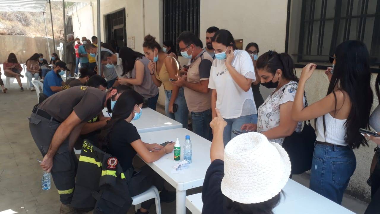 حملة تلقيح ضد كورونا في راشيا الفخار والعرقوf